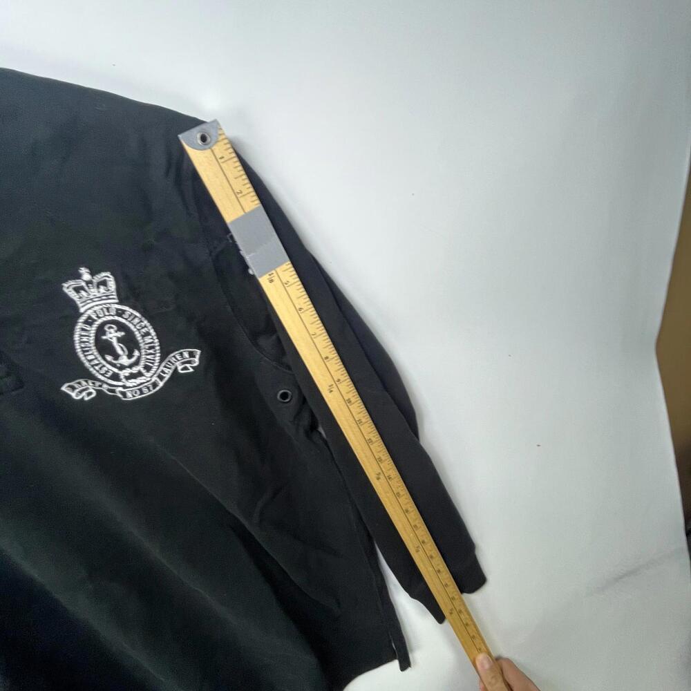Vintage 90s Polo Ralph Lauren Rugby  Long Sleeve Shirt Small - Picture 8 of 15